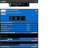 Tablet Screenshot of dance-music-80.skyrock.com