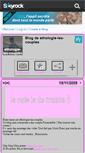 Mobile Screenshot of ethologie-les-couples.skyrock.com