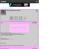 Tablet Screenshot of ethologie-les-couples.skyrock.com
