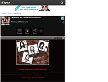 Tablet Screenshot of desperate-h-paradise.skyrock.com