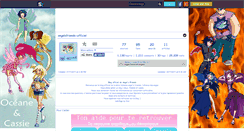 Desktop Screenshot of angelsfriends-officiel.skyrock.com
