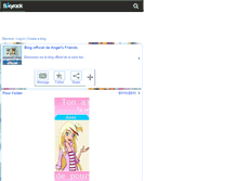 Tablet Screenshot of angelsfriends-officiel.skyrock.com