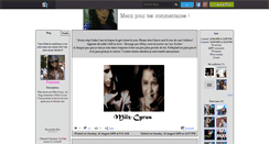 Desktop Screenshot of milz-cyrus.skyrock.com