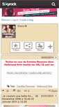 Mobile Screenshot of caroline-model.skyrock.com