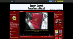 Desktop Screenshot of my-world-ferrari.skyrock.com