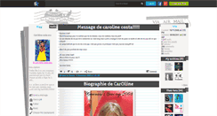 Desktop Screenshot of caroliine-costa-zicc.skyrock.com