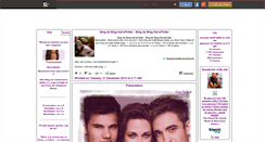 Desktop Screenshot of blog-twilight.skyrock.com