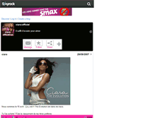 Tablet Screenshot of ciara-officiel-us.skyrock.com