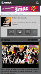 Mobile Screenshot of fictiion-bleach.skyrock.com