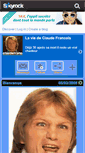 Mobile Screenshot of claudefrancois37.skyrock.com