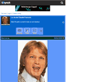 Tablet Screenshot of claudefrancois37.skyrock.com