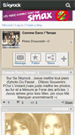 Mobile Screenshot of commedansltemps.skyrock.com