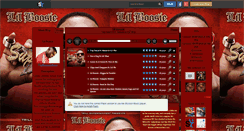 Desktop Screenshot of lilboosieofficiel.skyrock.com