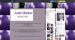 Desktop Screenshot of imagine-justinbieber.skyrock.com