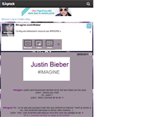 Tablet Screenshot of imagine-justinbieber.skyrock.com