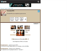 Tablet Screenshot of chocolate-rpg.skyrock.com