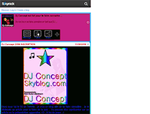 Tablet Screenshot of dj-concept.skyrock.com