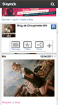 Mobile Screenshot of choupinette-354.skyrock.com