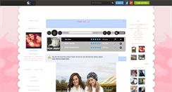 Desktop Screenshot of meganandliz.skyrock.com