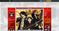 Desktop Screenshot of fic-one-piece-mya-et-sun.skyrock.com