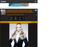 Tablet Screenshot of elena-dementieva.skyrock.com