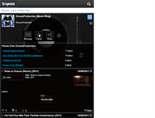 Tablet Screenshot of dracazproduction.skyrock.com