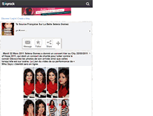 Tablet Screenshot of gomez-selena-french.skyrock.com