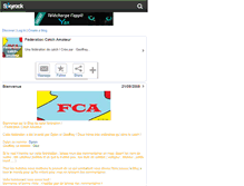 Tablet Screenshot of federation-catch-amateur.skyrock.com