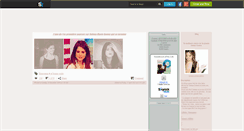 Desktop Screenshot of gomez-selena-addict.skyrock.com