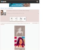 Tablet Screenshot of gomez-selena-addict.skyrock.com