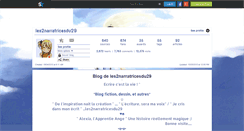Desktop Screenshot of les2narratricesdu29.skyrock.com