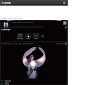 Tablet Screenshot of angelologie.skyrock.com