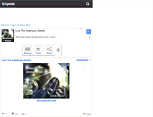 Tablet Screenshot of amercian--dream.skyrock.com