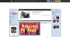 Desktop Screenshot of hbcchambly.skyrock.com