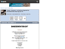 Tablet Screenshot of dance-concours.skyrock.com