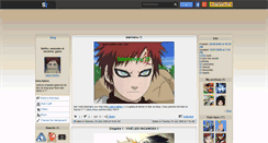 Desktop Screenshot of gaara-fanfics.skyrock.com