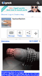 Mobile Screenshot of fashionnailart.skyrock.com
