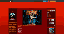 Desktop Screenshot of cantstopacdc.skyrock.com