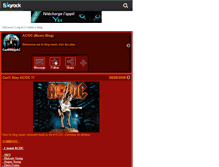 Tablet Screenshot of cantstopacdc.skyrock.com