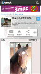 Mobile Screenshot of ilovecheval.skyrock.com