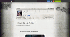 Desktop Screenshot of le-tieks.skyrock.com