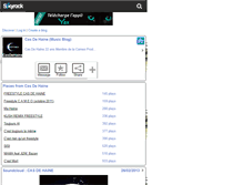 Tablet Screenshot of casdehaine.skyrock.com