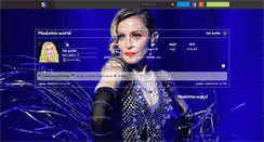 Desktop Screenshot of madonna-world.skyrock.com