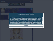 Tablet Screenshot of madonna-world.skyrock.com