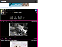 Tablet Screenshot of chien--mimi.skyrock.com