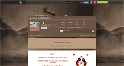 Desktop Screenshot of animal-a-defendre.skyrock.com