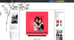Desktop Screenshot of demii-selena-jonas-fic.skyrock.com