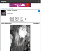 Tablet Screenshot of camille-martin-official.skyrock.com