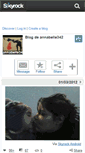 Mobile Screenshot of annabelle342.skyrock.com