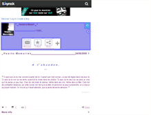 Tablet Screenshot of hearts-memories.skyrock.com